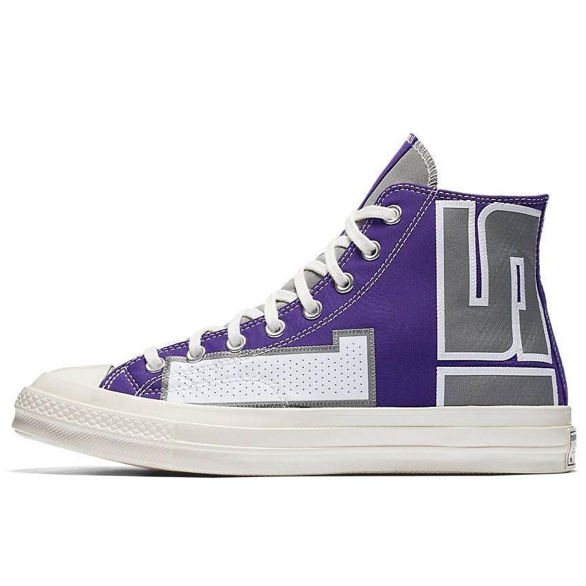 Chuck 70 Sacramento Kings Gameday High Top in Purple Grey Egret