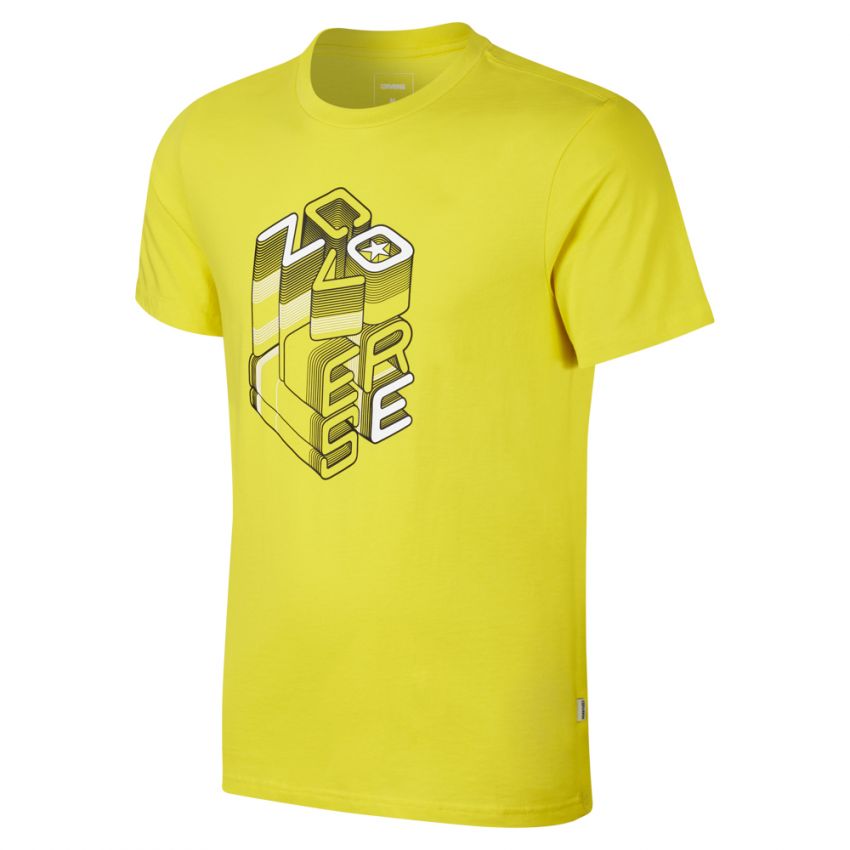 T shirt converse jaune outlet