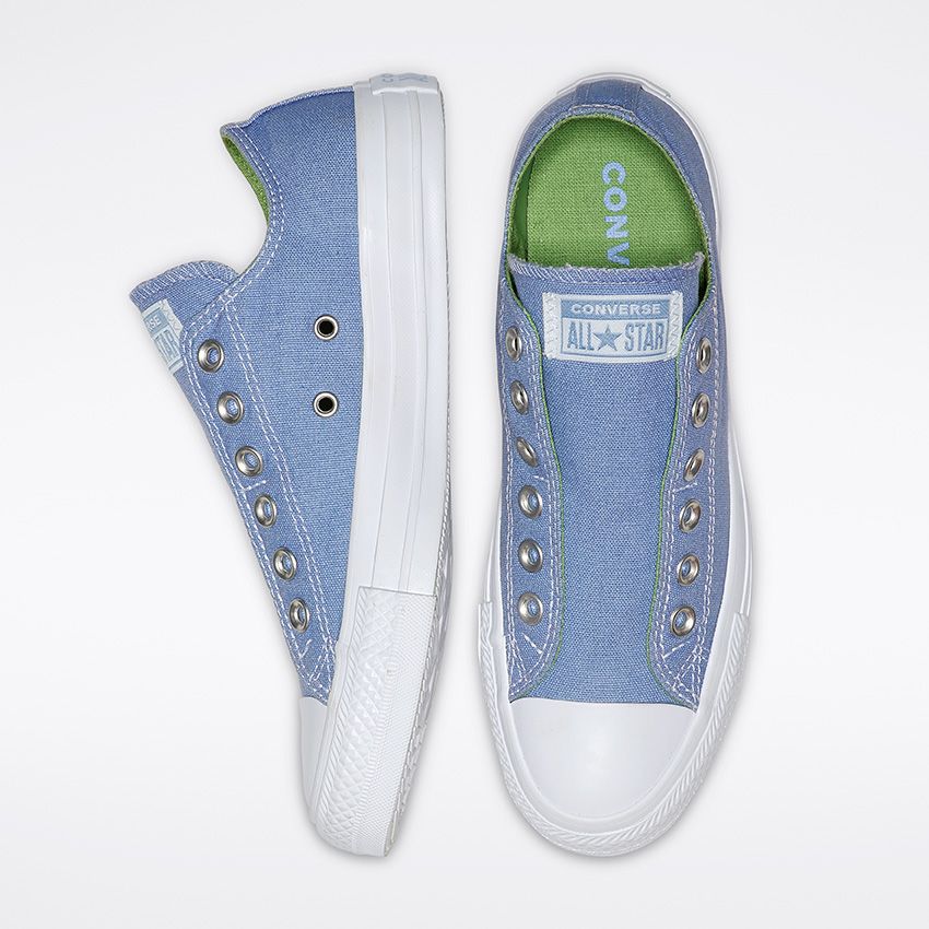 Chuck Taylor All Star Boardwalk Summers Slip in Indigo Fog Peat Moss White Converse Canada