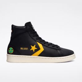 Converse pro clearance leather mid black