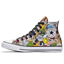 Chuck Taylor All Star Looney Tunes High Top in Multi-Color ...