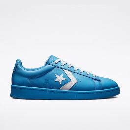 Converse pro 2025 leather blue