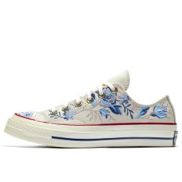 Chuck 70 Parkway Floral Low Top in Driftwood Provence Purple