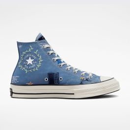 Chuck 70 Embroidery in Light Blue Multi Egret Converse Canada