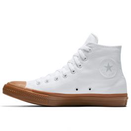 Converse white shop gum sole