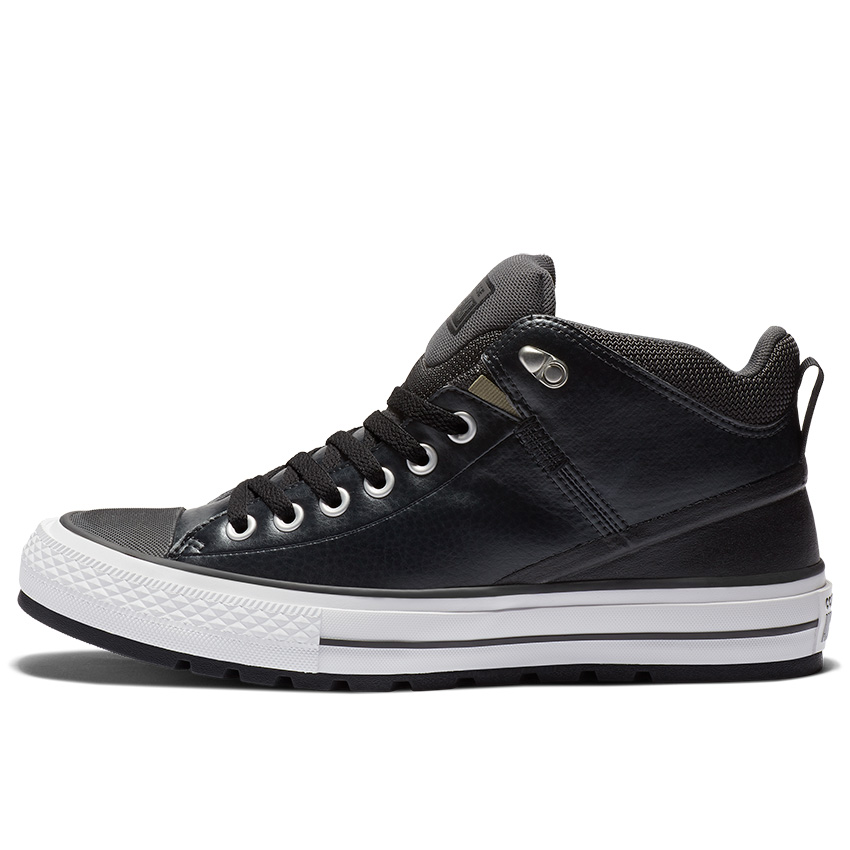 Chuck Taylor All Star Street Boot In Black/Storm Wind/White | Converse.ca